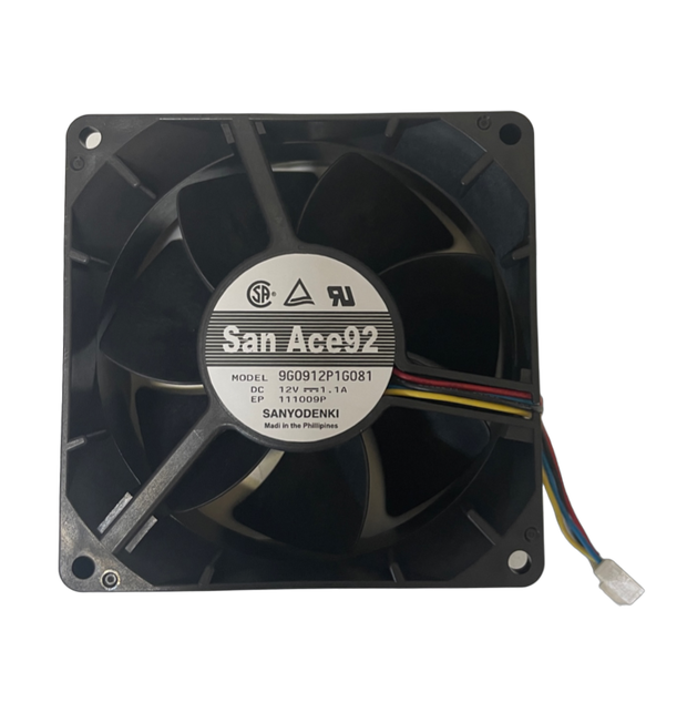 Вентилятор San Ace (SANYO DENKI 12В DC, 1.1A, 4-pin, 92x92x38мм)