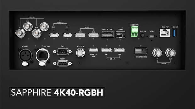 Лазерный проектор Christie Sapphire 4K40-RGBH (4K, 40000лм)