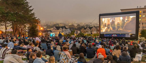 Киноэкран Airscreen Classic 12м (40ft)
