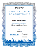 Christie M Series and J Series Training