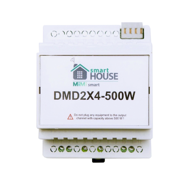 Диммерный блок 4-канальный Smart House DMD2X4-500