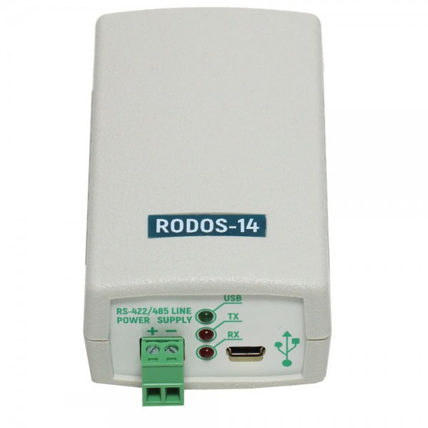 Изолированный преобразователь интерфейсов USB-RS422/RS485 RODOS-14